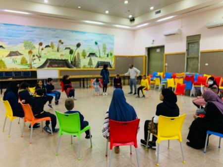 دورة تمثيل مسرحي الأولى من نوعها لطلاب ذوي القدرات الخاصة في الجماهيري رهط 